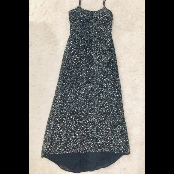 PAPPELL BOUTIQUE FISH TAIL SEQUIN GOWN - Picture 1 of 5